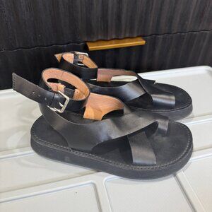 Madewell - The Natasha Flatform Sandal Size 6
